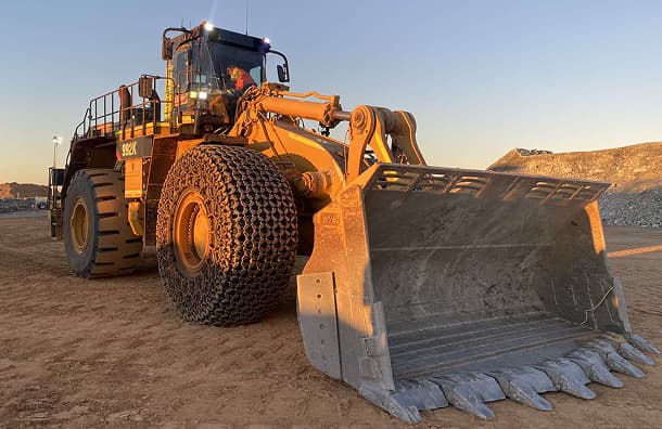 Brown Bulldozer