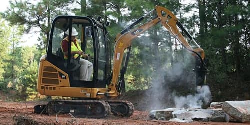 CAT mini excavator